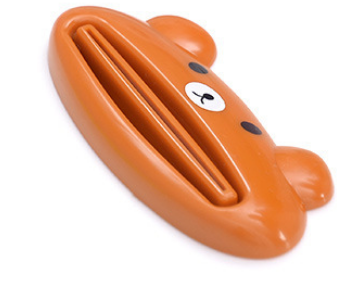 1pcs Animal Easy Toothpaste Dispenser Plastic Tooth Paste Tube Squeezer Useful Toothpaste Rolling Holder For Home Bathroom